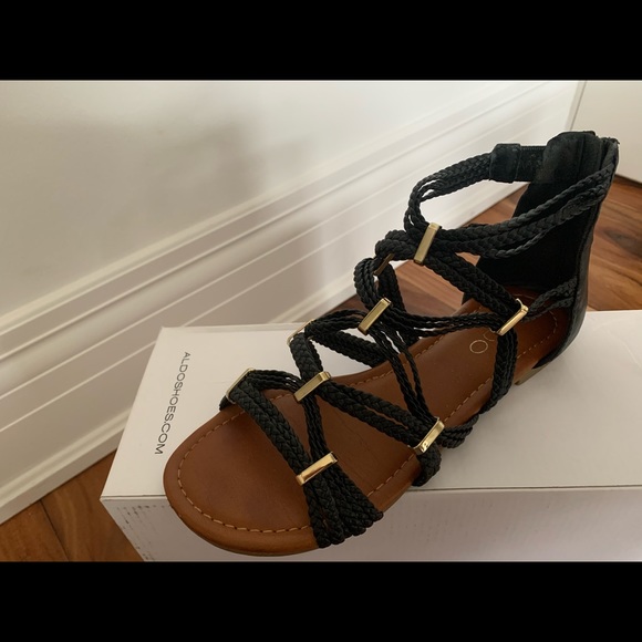 Aldo braided black sandals: in perfect conditions - Picture 2 of 5